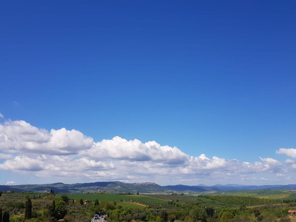 شقة Casa Per L'Osticcio Vista Sulla Val D'Orcia مونتالشينو المظهر الخارجي الصورة