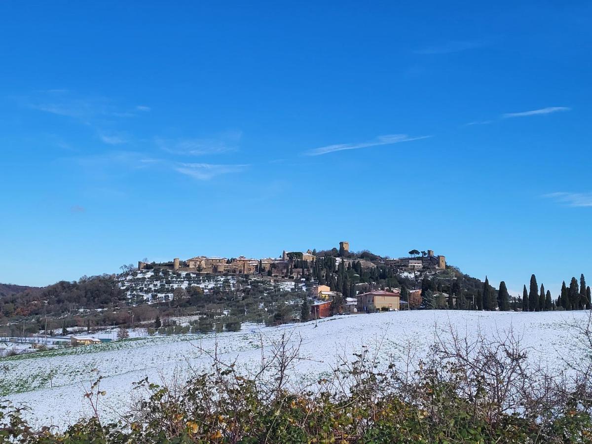 شقة Casa Per L'Osticcio Vista Sulla Val D'Orcia مونتالشينو المظهر الخارجي الصورة