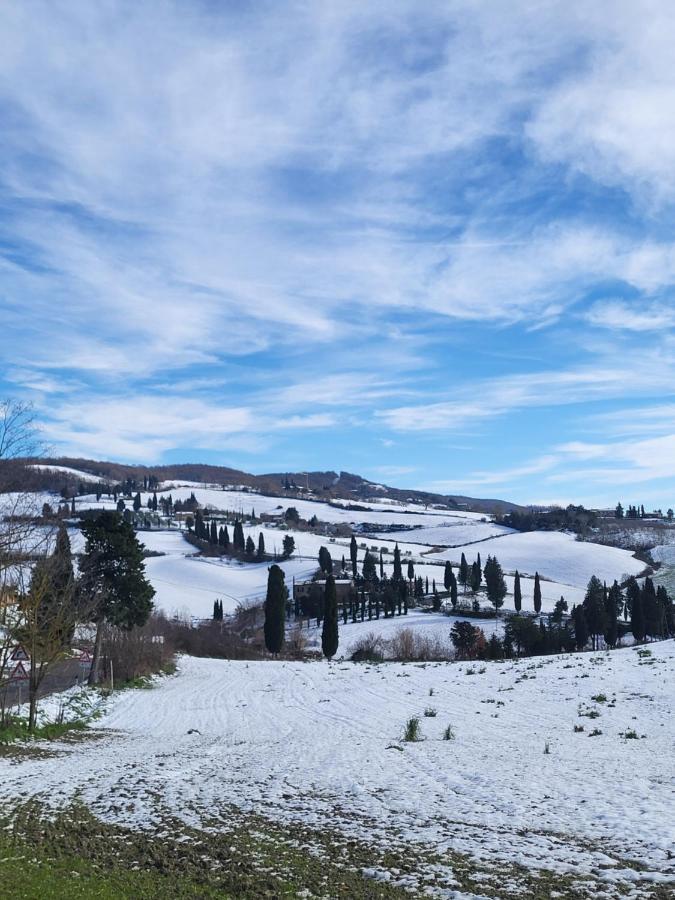 شقة Casa Per L'Osticcio Vista Sulla Val D'Orcia مونتالشينو المظهر الخارجي الصورة