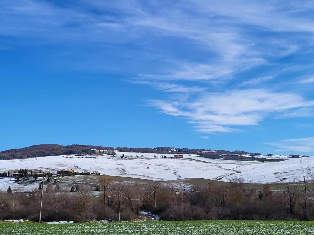 شقة Casa Per L'Osticcio Vista Sulla Val D'Orcia مونتالشينو المظهر الخارجي الصورة