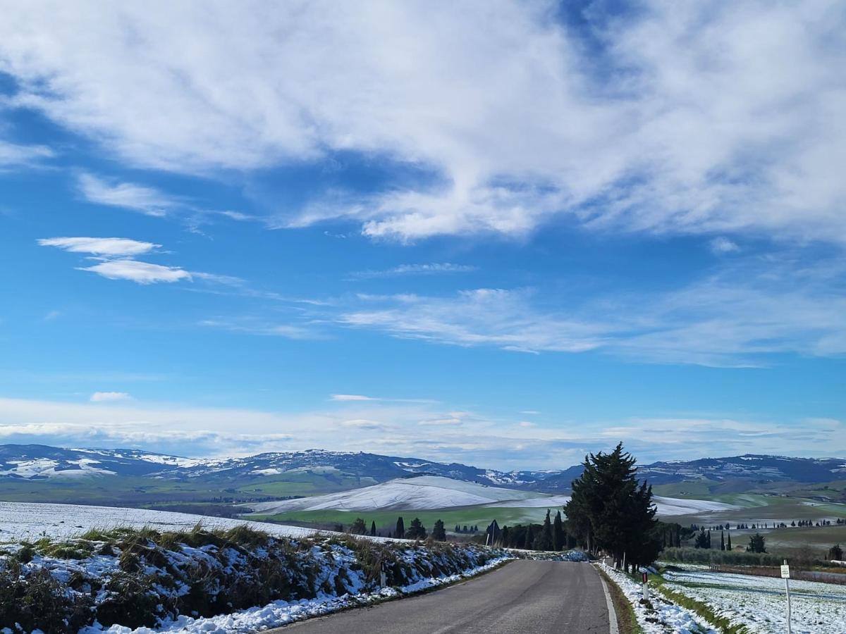 شقة Casa Per L'Osticcio Vista Sulla Val D'Orcia مونتالشينو المظهر الخارجي الصورة