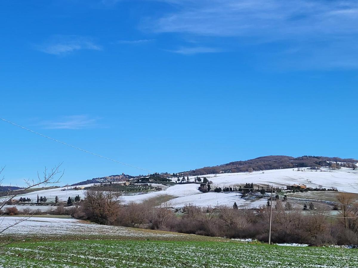 شقة Casa Per L'Osticcio Vista Sulla Val D'Orcia مونتالشينو المظهر الخارجي الصورة