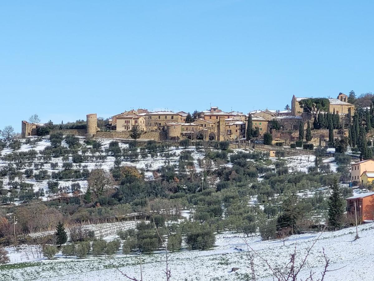 شقة Casa Per L'Osticcio Vista Sulla Val D'Orcia مونتالشينو المظهر الخارجي الصورة